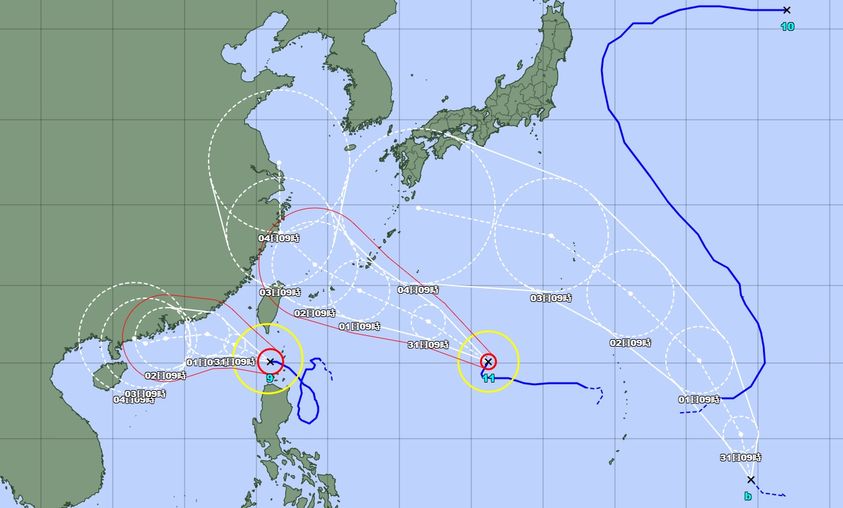 気象庁台風情報