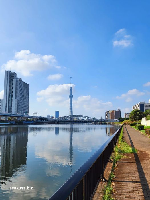 隅田川公園 浅草側